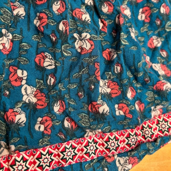 Matilda Jane Friends Forever Gabriella Sara Sleeveless Floral Top Size 2 - Picture 4 of 7